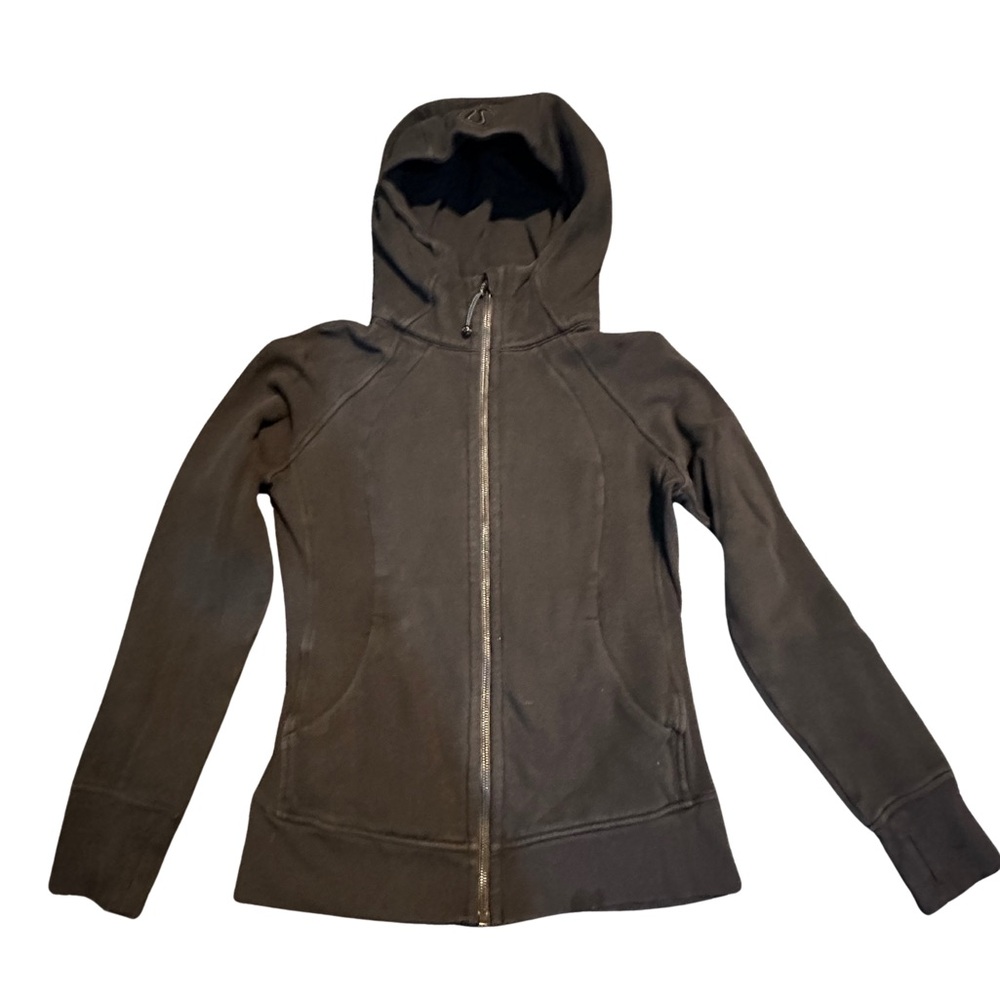 Lululemon full zip scuba hoodie size 4